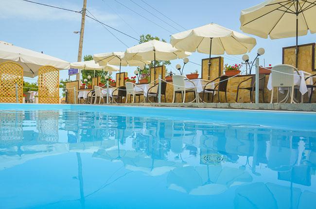 Ellas Hotel Skala Potamia  Buitenkant foto